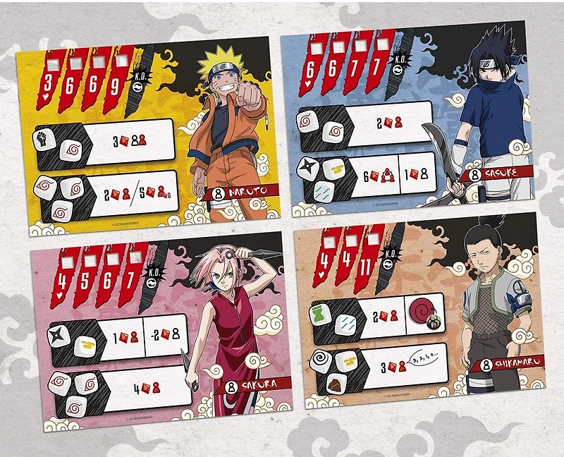 Naruto Ninja Arena Board Game