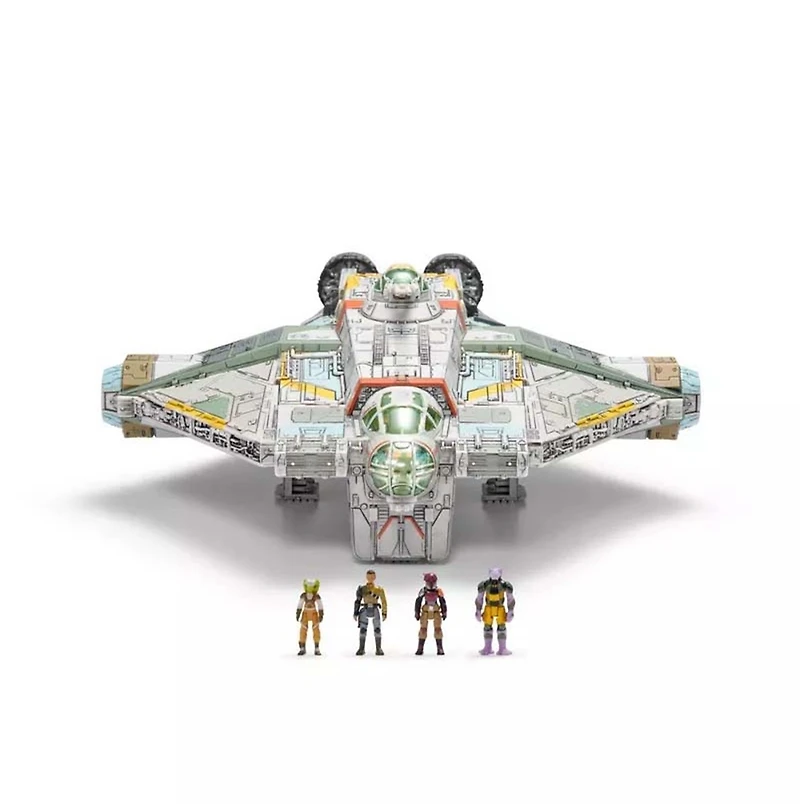 Star Wars Micro Galaxy Squadron Ghost with Mini Figures 