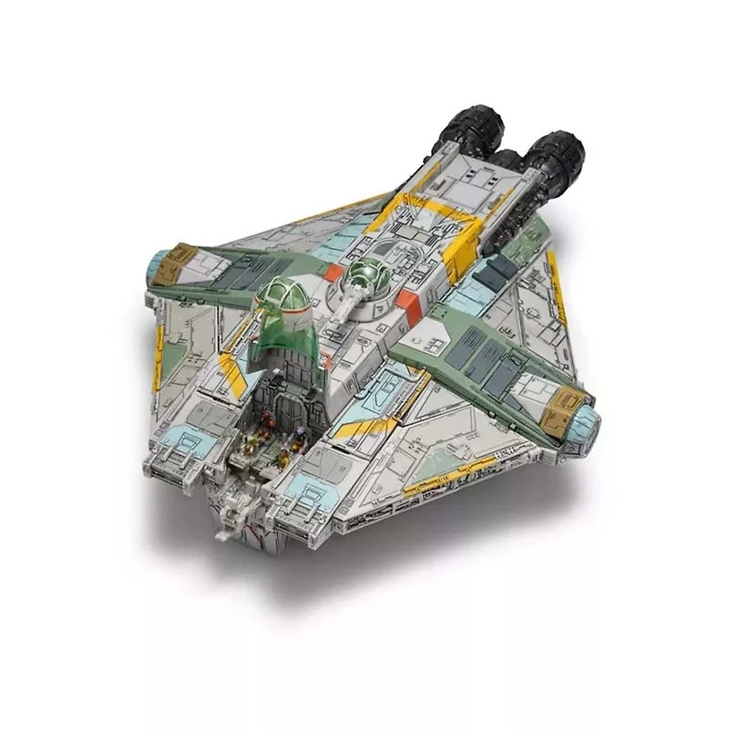 Star Wars Micro Galaxy Squadron Ghost with Mini Figures 