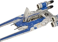 Star Wars Micro Galaxy Squadron Rebel U-wing Starfighter - 12-Inch Vehicle  with Foldout Wings and Four 1-Inch Micro Figure Accessories