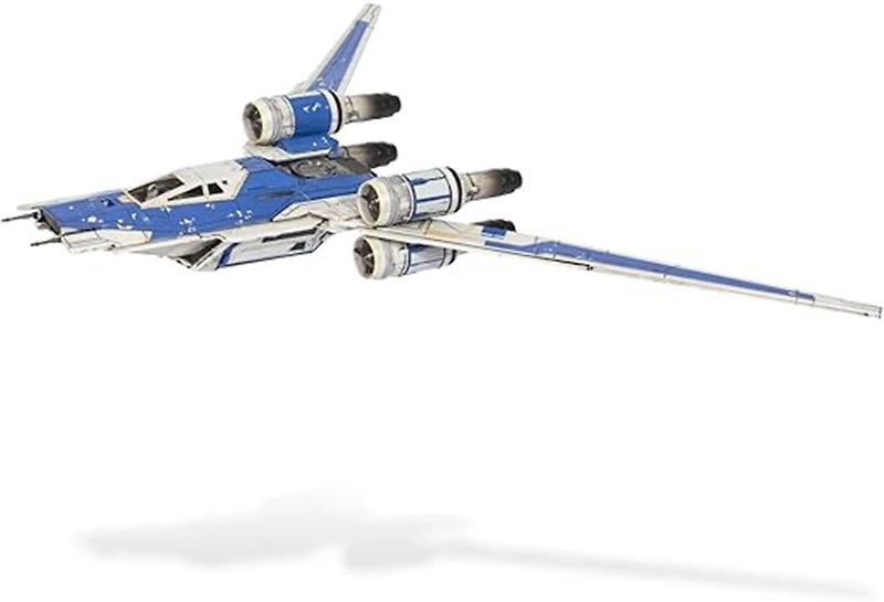Star Wars Micro Galaxy Squadron Rebel U-wing Starfighter - 12-Inch Vehicle  with Foldout Wings and Four 1-Inch Micro Figure Accessories