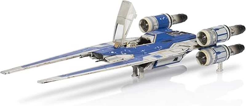 Star Wars Micro Galaxy Squadron Rebel U-wing Starfighter - 12-Inch Vehicle  with Foldout Wings and Four 1-Inch Micro Figure Accessories
