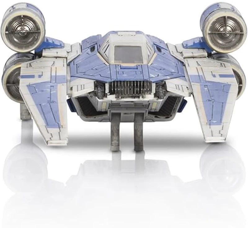 Star Wars Micro Galaxy Squadron Rebel U-wing Starfighter - 12-Inch Vehicle  with Foldout Wings and Four 1-Inch Micro Figure Accessories