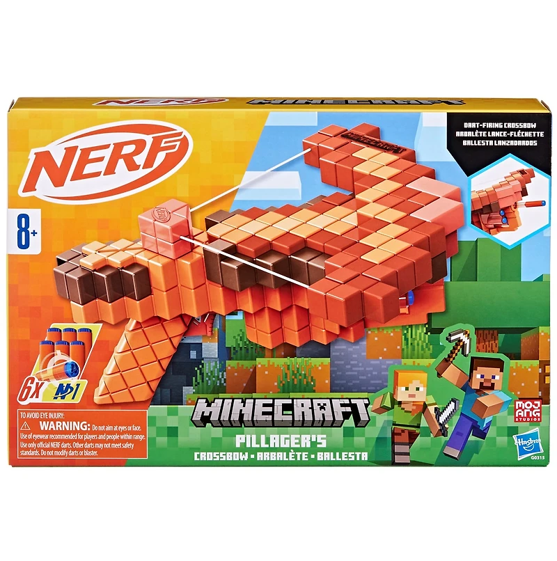 Nerf: Minecraft Pillager's Crossbow 