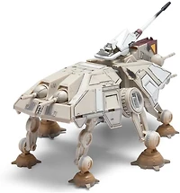 Star Wars Micro Galaxy Squadron At-Te - 9-Inch Six-Legged Vehicle With 2.5-Inch Speeder Five 1-Inch Micro Figure Accessories