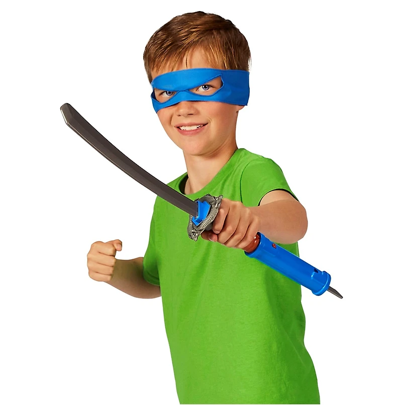 Tales Of Teenage Mutant Ninja Turtles: Mutations Build N Battle - Leonardo Katana Sword Basic Role Play Set
