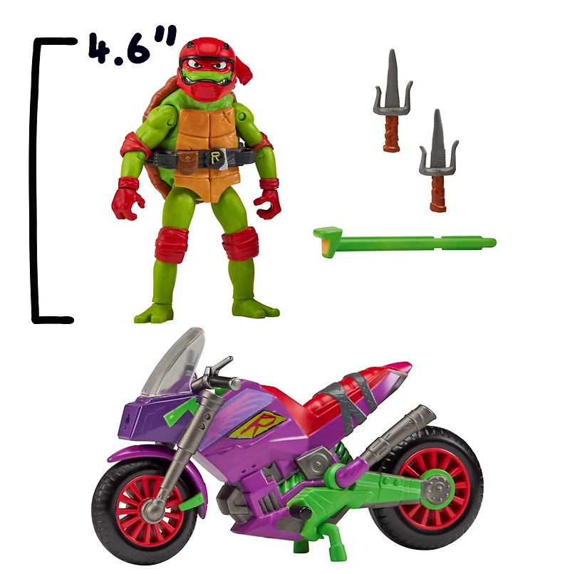 Tales of Teenage Mutant Ninja Turtles: Purple Dragon Cycle With Raphael