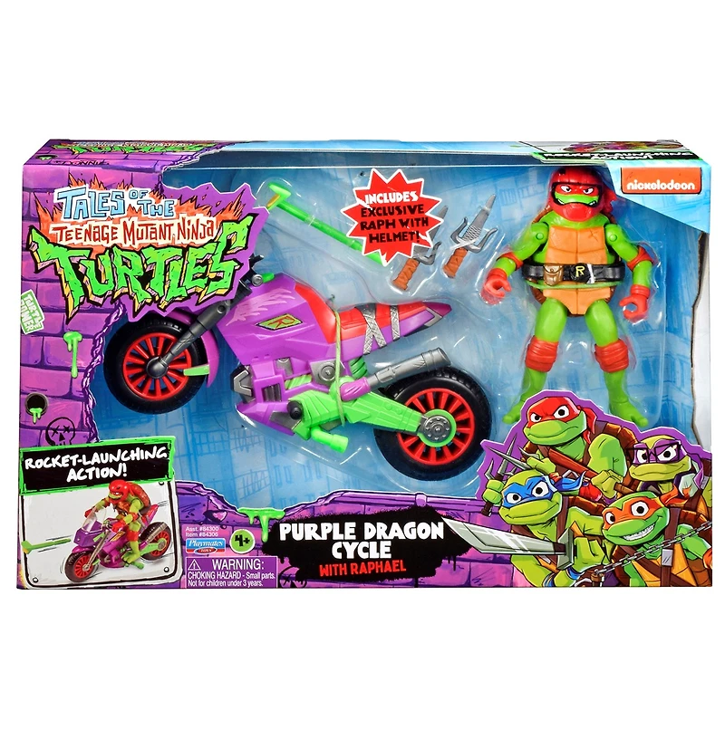 Tales of Teenage Mutant Ninja Turtles: Purple Dragon Cycle With Raphael