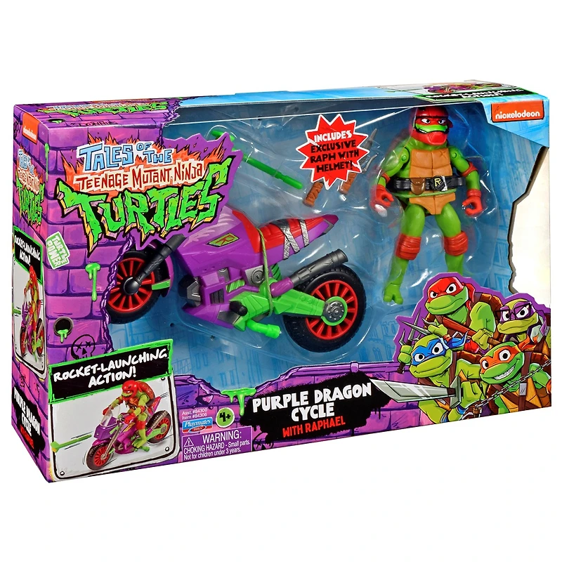 Tales of Teenage Mutant Ninja Turtles: Purple Dragon Cycle With Raphael