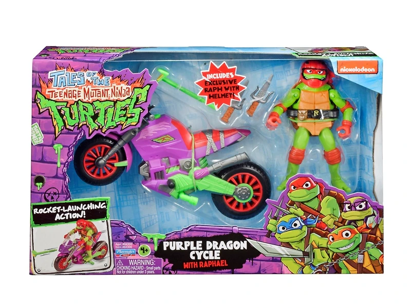Tales of Teenage Mutant Ninja Turtles: Purple Dragon Cycle With Raphael