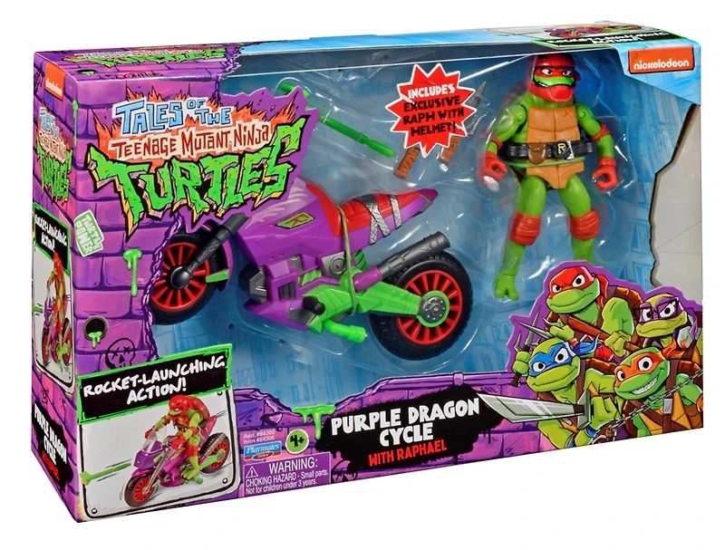 Tales of Teenage Mutant Ninja Turtles: Purple Dragon Cycle With Raphael