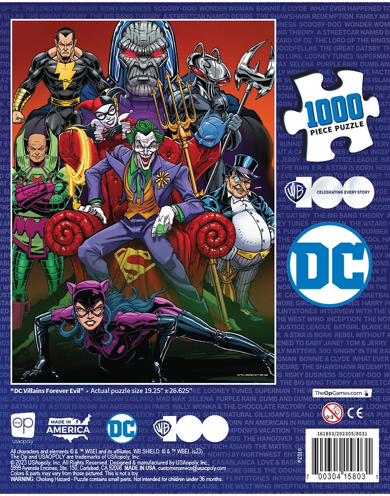 DC Villians Puzzle 1000 pc 