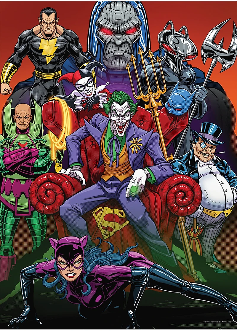 DC Villians Puzzle 1000 pc 