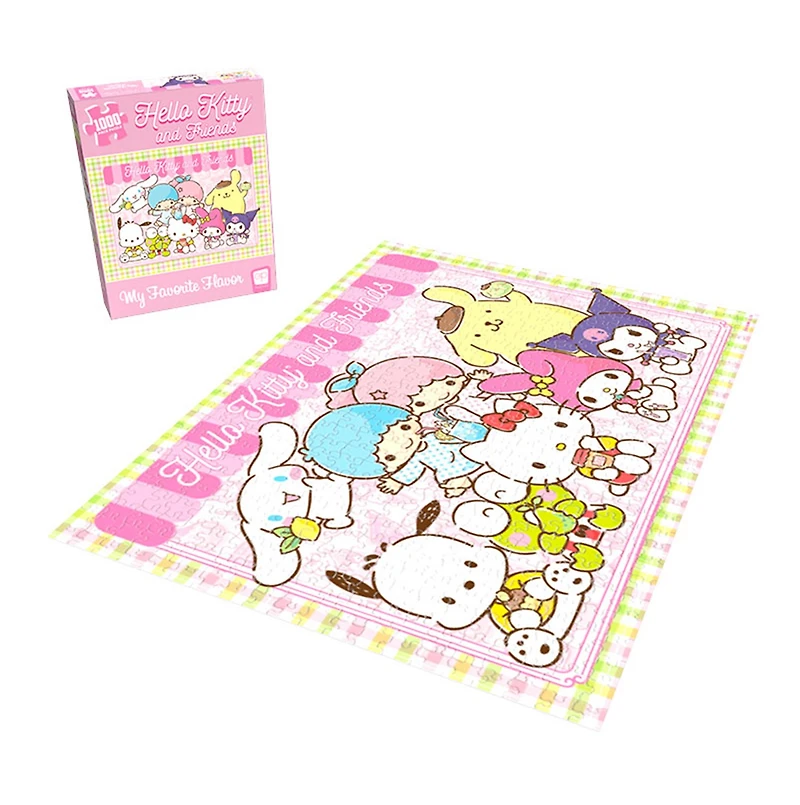 Hello Kitty & Friends: My Favorite Flavor Puzzle 1000 pc 
