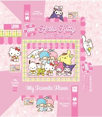Hello Kitty & Friends: My Favorite Flavor Puzzle 1000 pc 