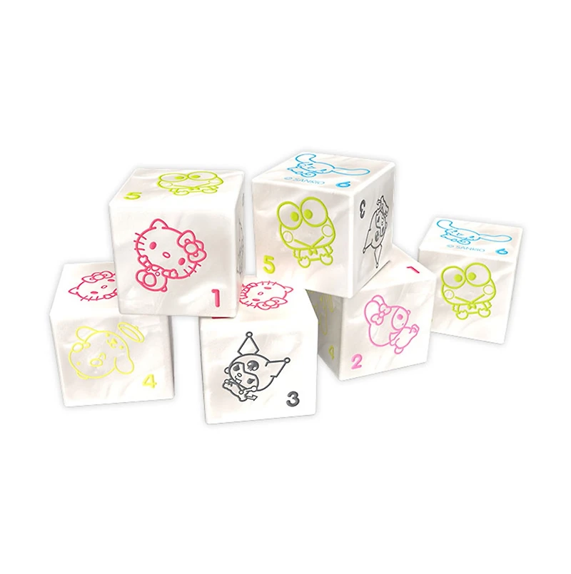 Hello Kitty & Friends Premium Dice Set 