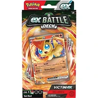 Pokémon Trading Card Game Victini or Miraidon ex Battle Deck Assorted – One Variation Chosen at Random
