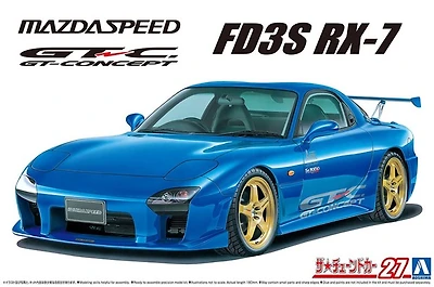 Mazda Mazdaspeed Fd3s Rx-7 A-Spec GT-C 99 1/24 Model Kit 