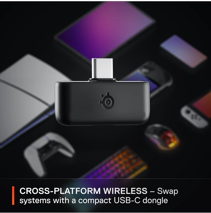 Steelseris Arctis Nova 5 Wireless Gaming Headset for Pc/Playstation/Switch - Black 