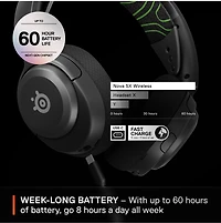 Steelseries Arctis Nova 5 Wireless Gaming Headset for Xbox - Black 