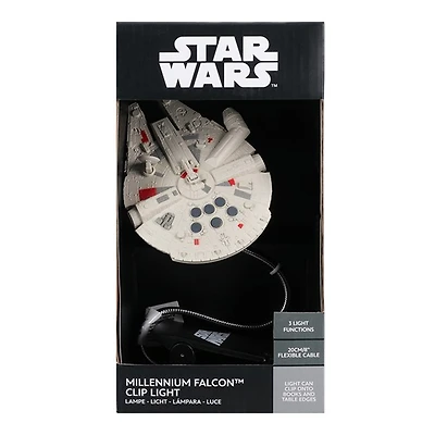 Star Wars : Lampe à pince Faucon Millenium