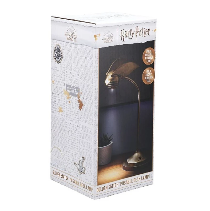 Harry Potter Golden Snitch Posable Desk Lamp