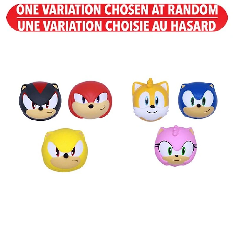 Sonic the Hedgehog - SquishMe (Assortie) – Une variation choisie au hasard