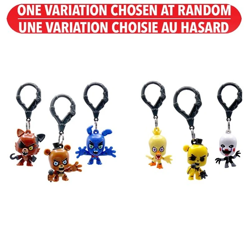 Five Nights at Freddy's Backpack Hangers - Assortie – Une variation choisie au hasard