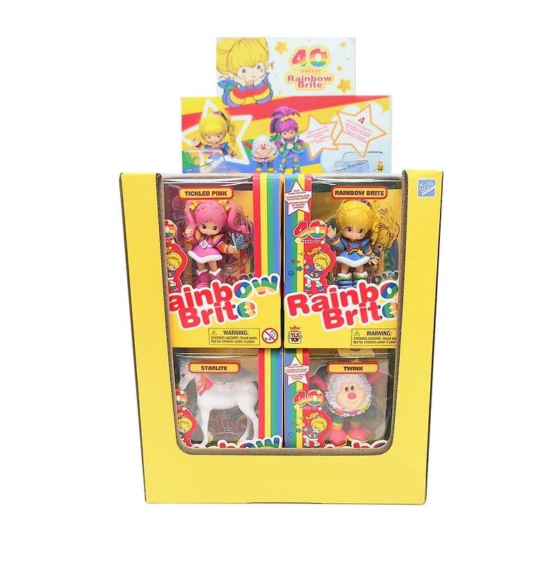 Rainbow Brite Collectible CheeBee Figures - Assortment – One Variation Chosen at Random