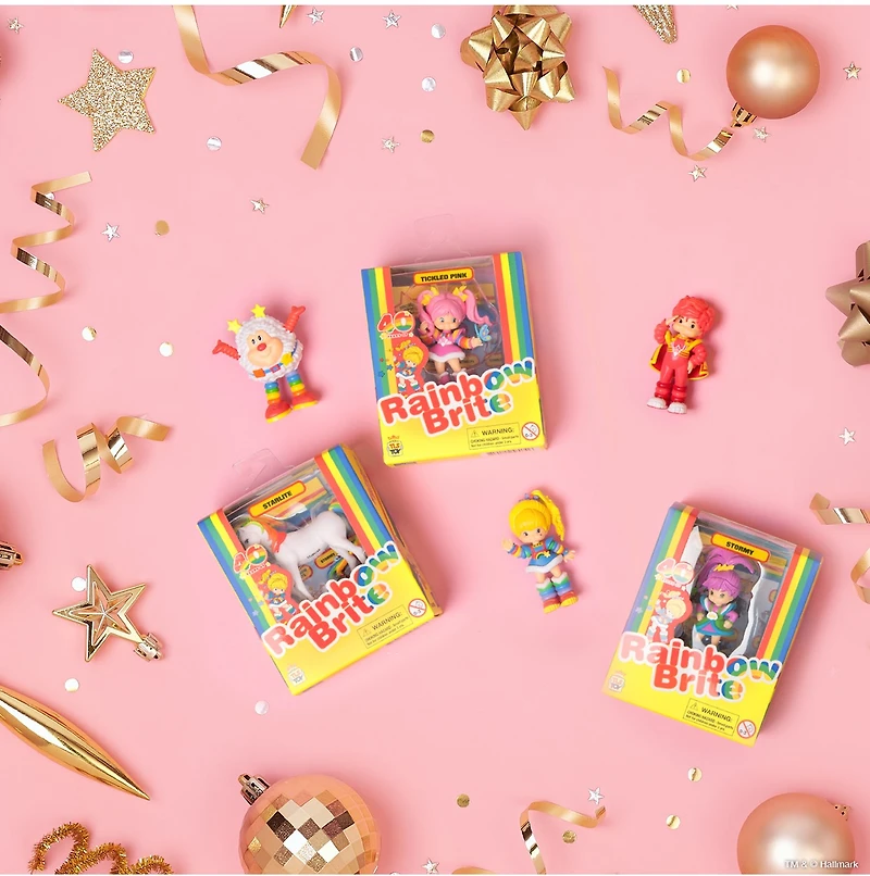 Rainbow Brite Collectible CheeBee Figures - Assortment – One Variation Chosen at Random