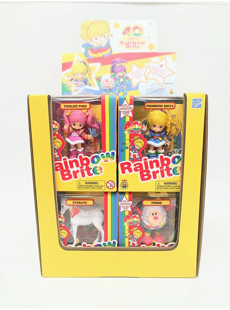 Rainbow Brite Collectible CheeBee Figures - Assortment – One Variation Chosen at Random
