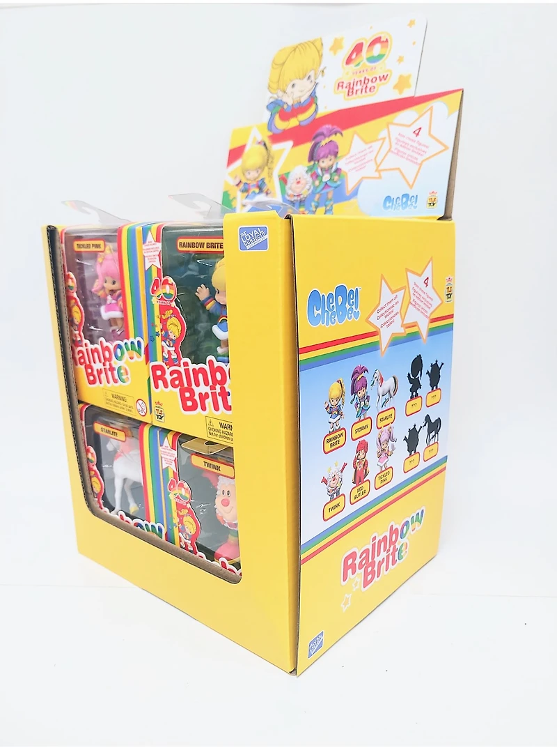 Rainbow Brite Collectible CheeBee Figures - Assortment – One Variation Chosen at Random