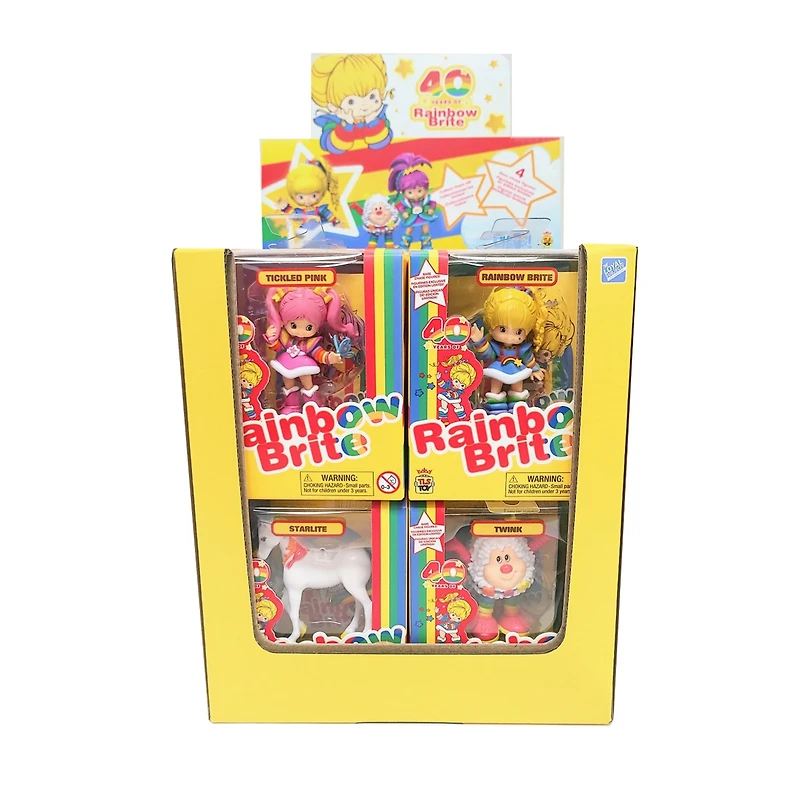 Rainbow Brite Collectible CheeBee Figures - Assortment – One Variation Chosen at Random