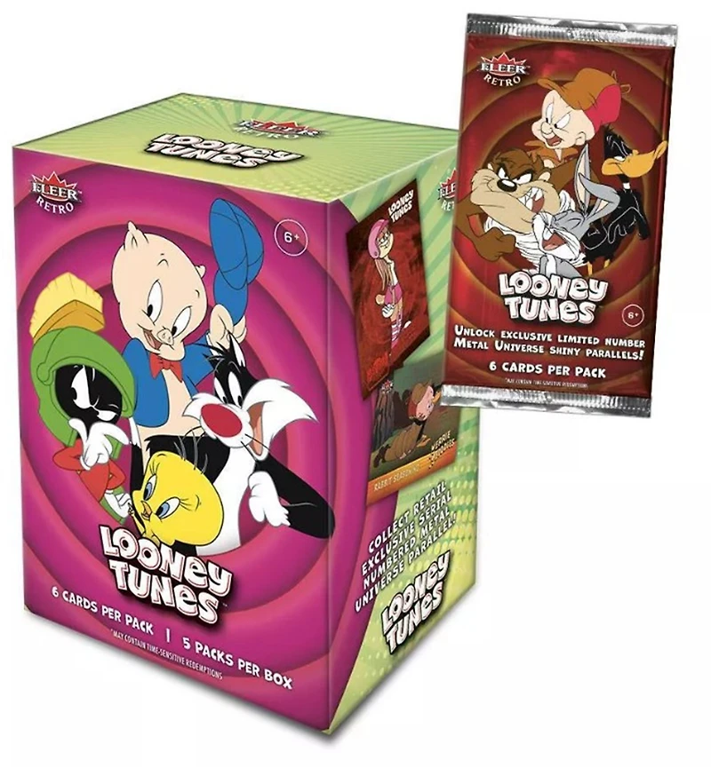 Upper Deck Looney Tunes Fleer Retro Blaster Box