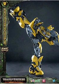 Transformers: Rise Of The Beasts Amk Series Plastic Model Kit Bumblebee Model Movies Model 