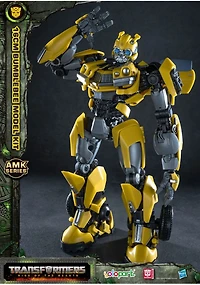 Transformers: Rise Of The Beasts Amk Series Plastic Model Kit Bumblebee Model Movies Model 