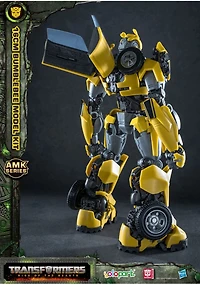 Transformers: Rise Of The Beasts Amk Series Plastic Model Kit Bumblebee Model Movies Model 