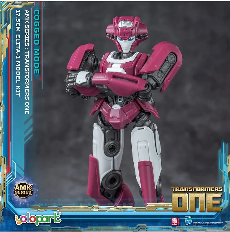 Transformers One AMK Elita-1 Cogged Mode Model Kit