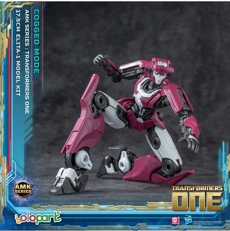 Transformers One AMK Elita-1 Cogged Mode Model Kit