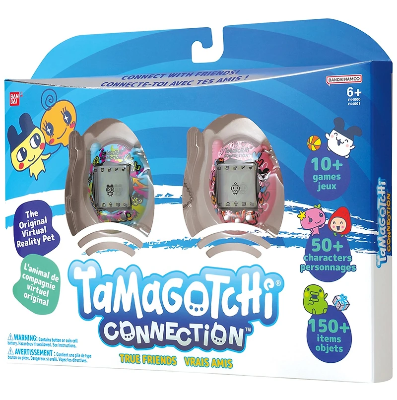 Tamagotchi Connection True Friends Set - Blue Graffiti and Pink Graffiti