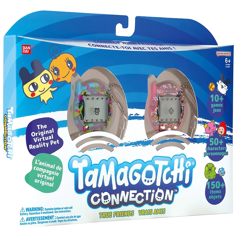 Tamagotchi Connection True Friends Set - Blue Graffiti and Pink Graffiti 