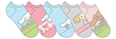 Cinnamoroll Ankle Socks 5 Pairs