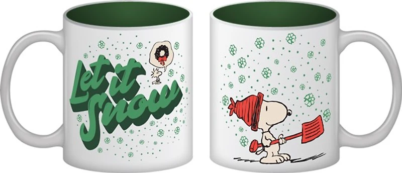 Snoopy "Let it Snow" Mug