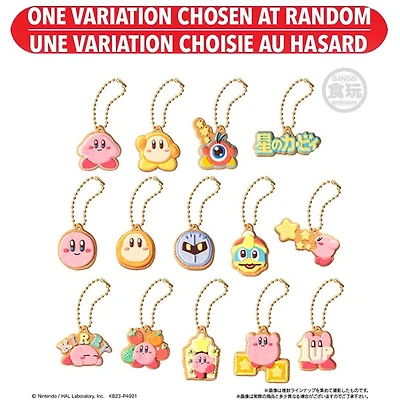 Kirby - Kirby and Friends Cookie Charmcot Blind Keychain – Une variation choisie au hasard
