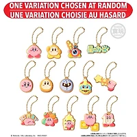 Kirby - Kirby and Friends Cookie Charmcot Blind Keychain – Une variation choisie au hasard