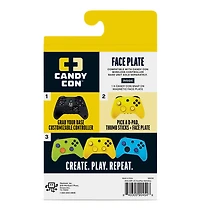 Candy Con Face Plate- Bolt Yellow 