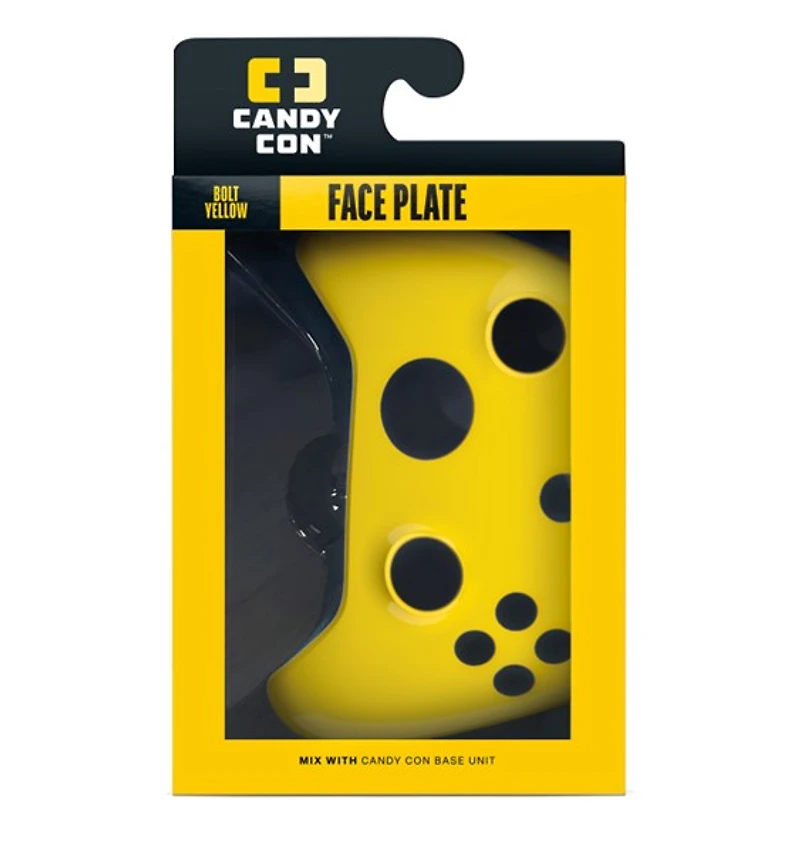 Candy Con Face Plate- Bolt Yellow 