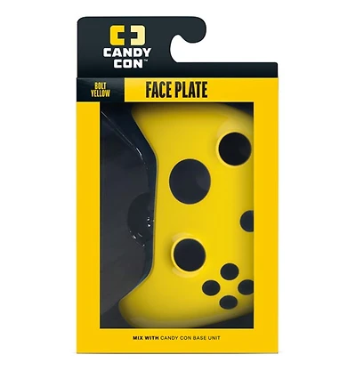 Candy Con Face Plate- Bolt Yellow 