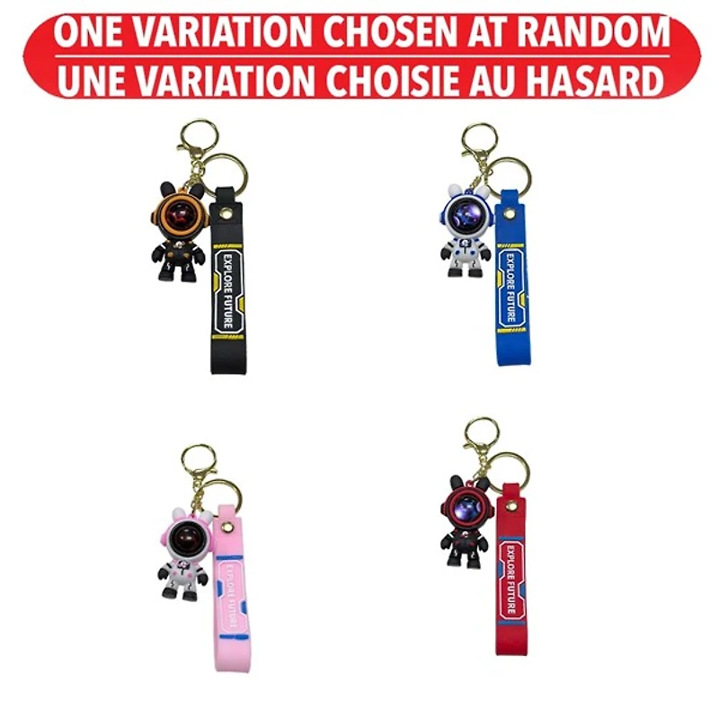 Biogenik Astronaut Keychain – One Variation Chosen at Random