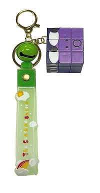 Biogenik Block Twist Keychain – One Variation Chosen at Random